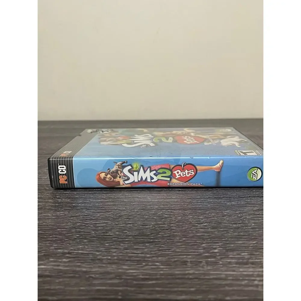 The Sims 2 Pets PC Game Expansion Pack Complete CD-ROM Set USED